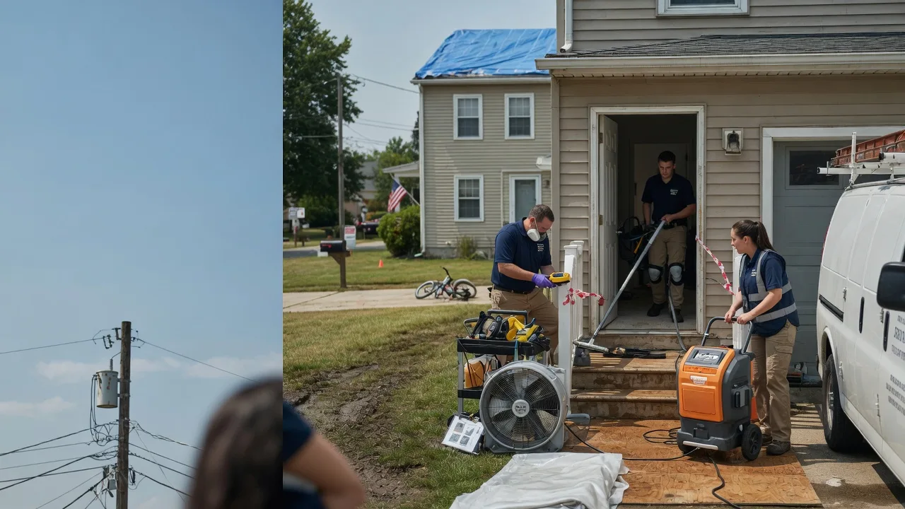 Water Damage Repair in Merritt, MI near me
